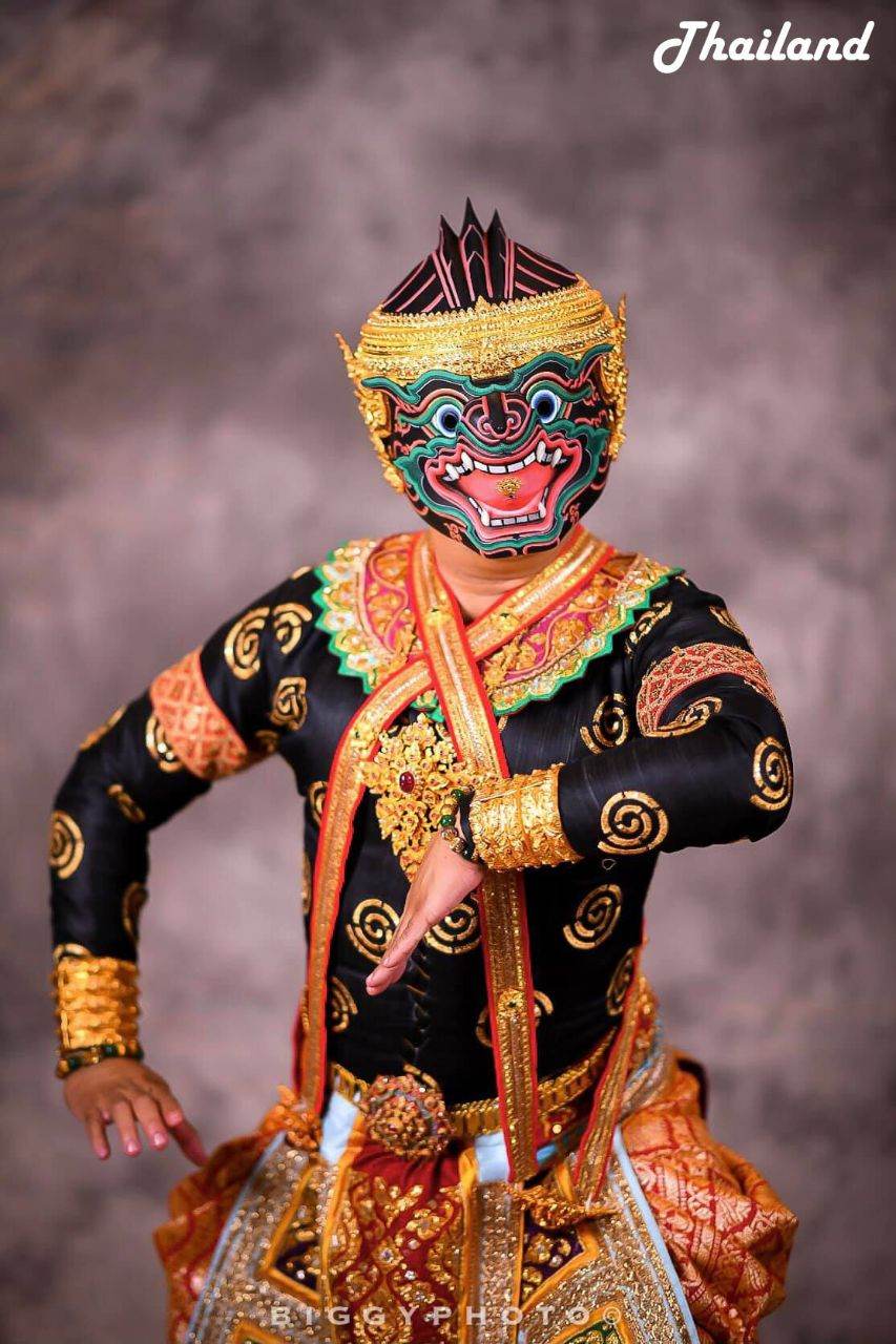 THAILAND 🇹🇭 | นิลพัท ลิงดำกำแหง, "โขน" Khon masked dance drama in Thailand