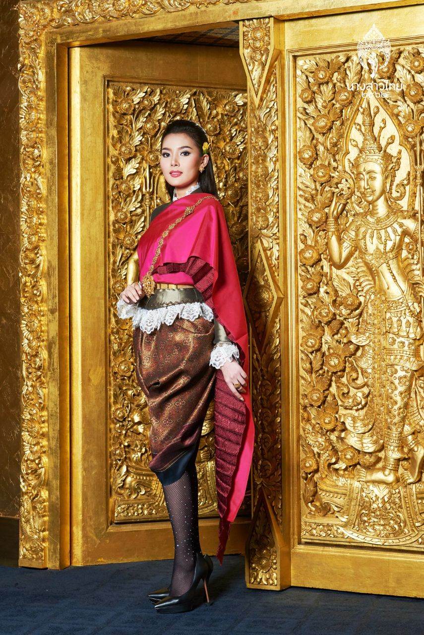 THAILAND 🇹🇭 | ชุดพื้นเมืองภาคกลาง Central region traditional dress, นางสาวไทย - Miss Thailand 2019