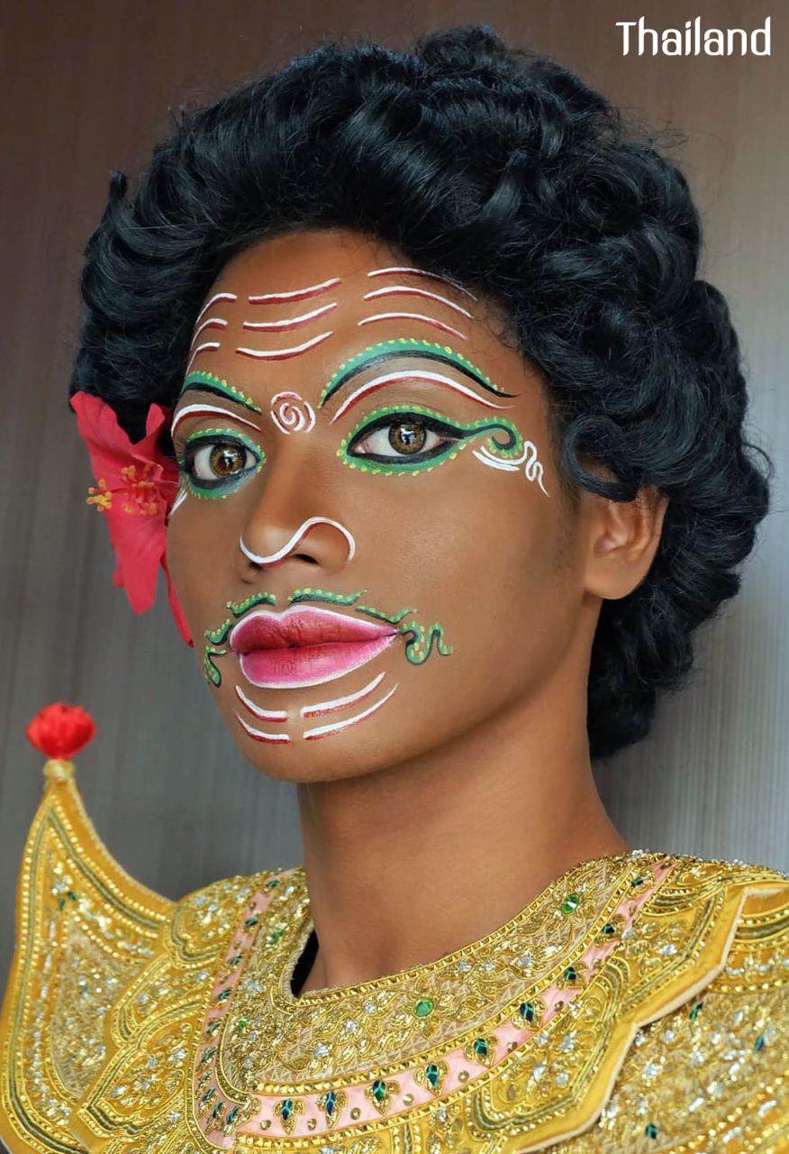 THAILAND 🇹🇭 | The Makeup of Thai Khon performance