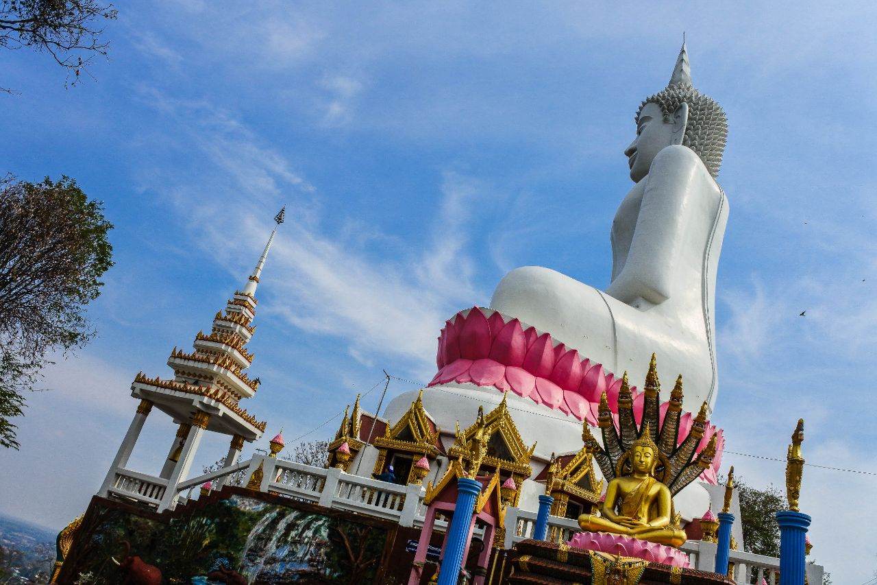 ดาวน์โหลดรูปภาพฟรี วัดพระบาทภูพานคำ , อุบลรัตน์ , ขอนแก่น