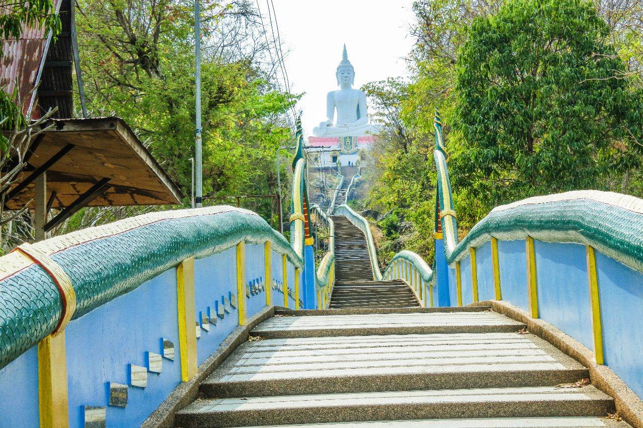 ดาวน์โหลดรูปภาพฟรี วัดพระบาทภูพานคำ , อุบลรัตน์ , ขอนแก่น