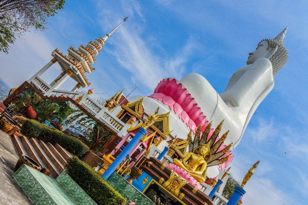 ดาวน์โหลดรูปภาพฟรี วัดพระบาทภูพานคำ , อุบลรัตน์ , ขอนแก่น