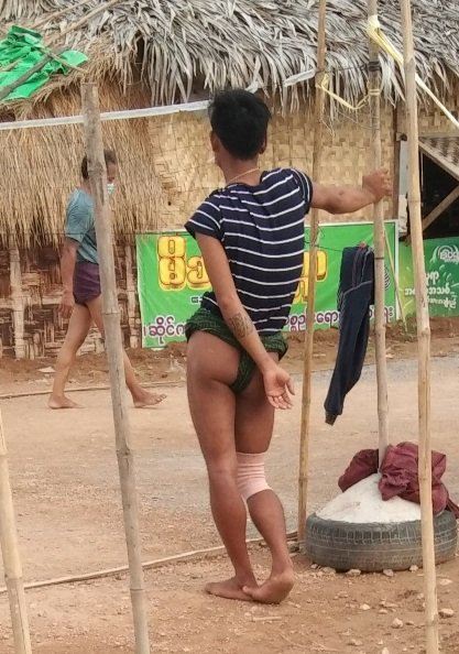 ดีต่อใจ#1732แอบส่อง..หนุ่มพม่าผู้ใช้แรงงาน