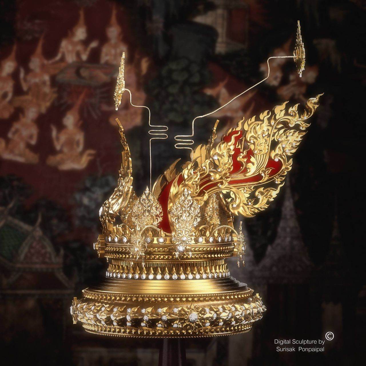 THAILAND 🇹🇭 | Study 3D Thai_Art 🇹🇭