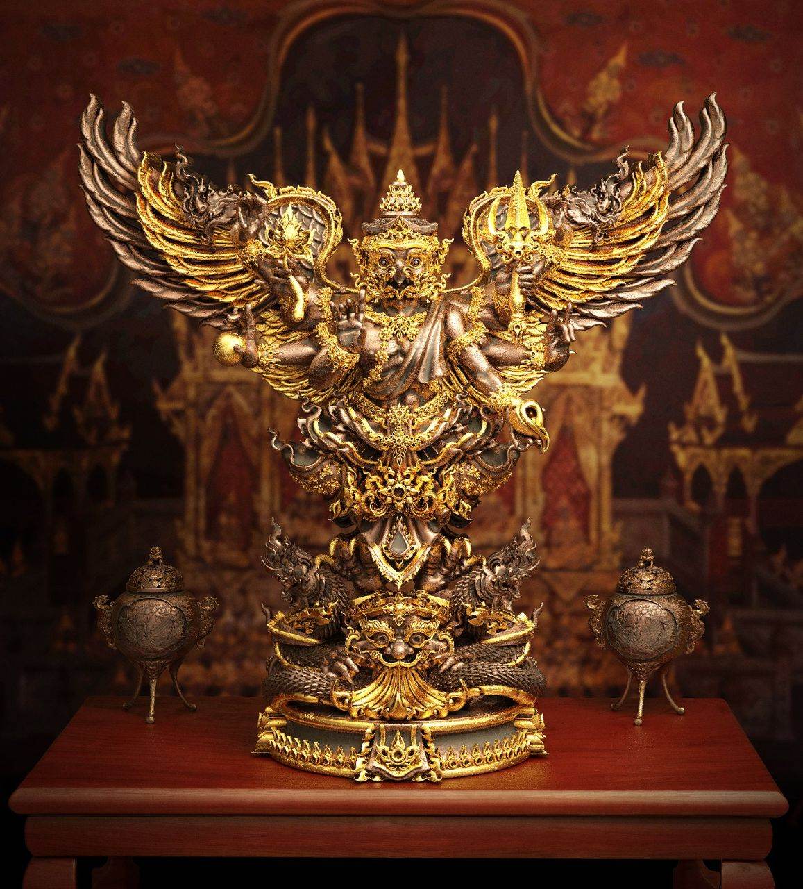 THAILAND 🇹🇭 | Study 3D Thai_Art 🇹🇭