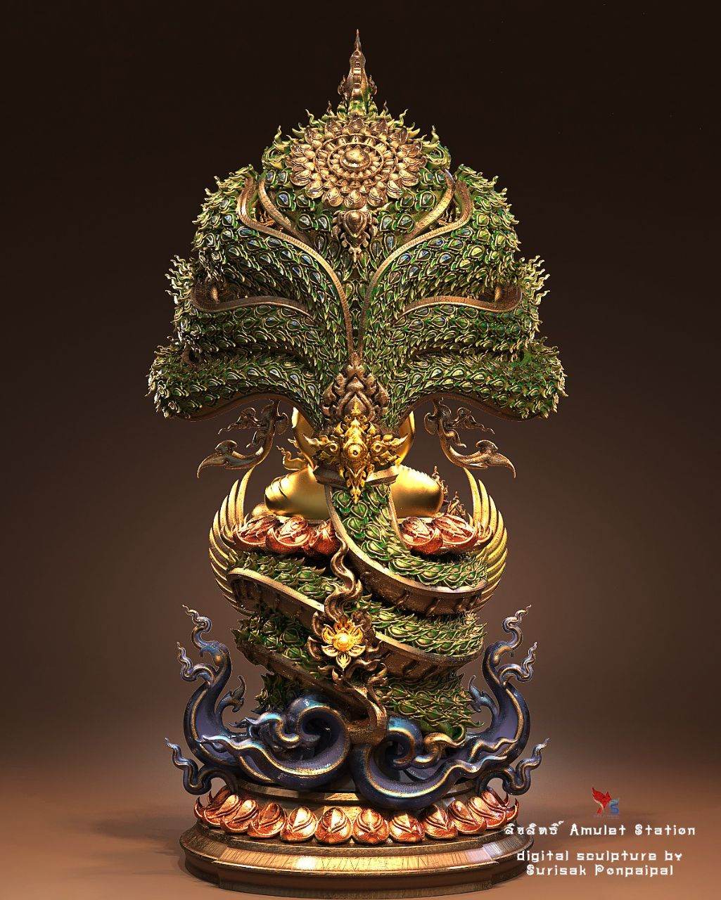 THAILAND 🇹🇭 | Study 3D Thai_Art 🇹🇭