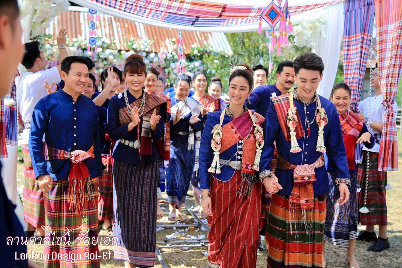 ชุดแต่งงานอีสาน ลานคำดีไซน์ ✨  ในละคร "สะใภ้เจ้าสัว" ช่อง3