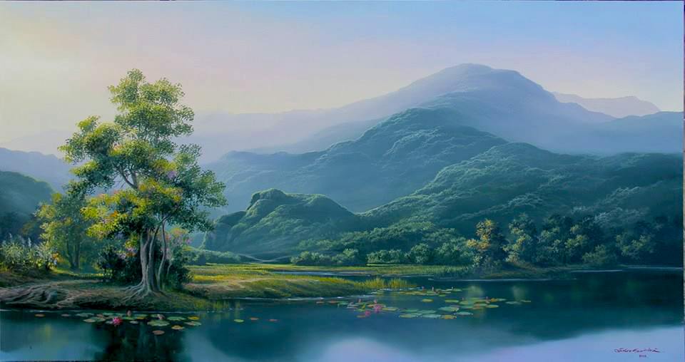 ภาพวาดวิว ฮวงจุ้ย
