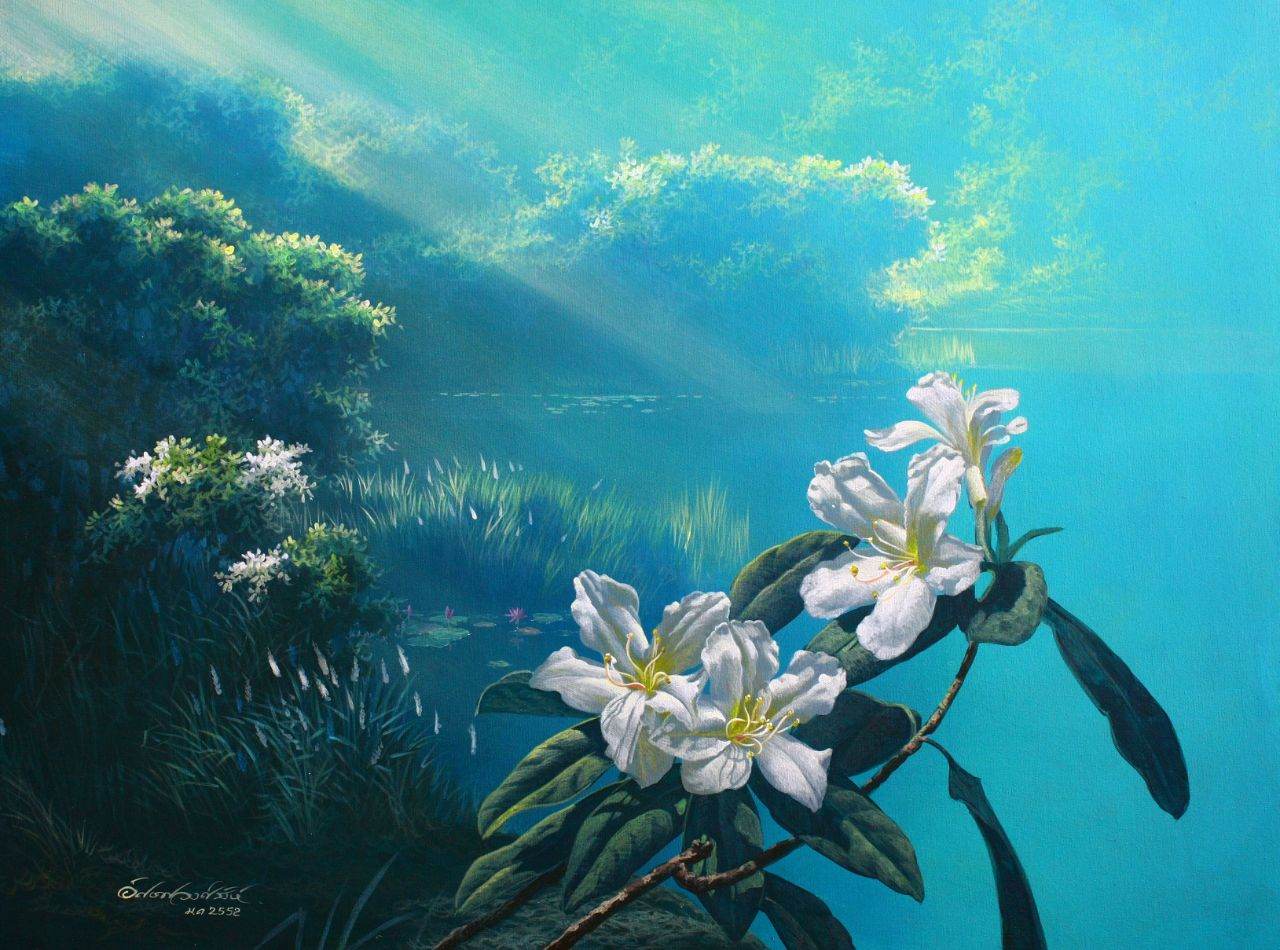 ภาพวาดวิว ฮวงจุ้ย