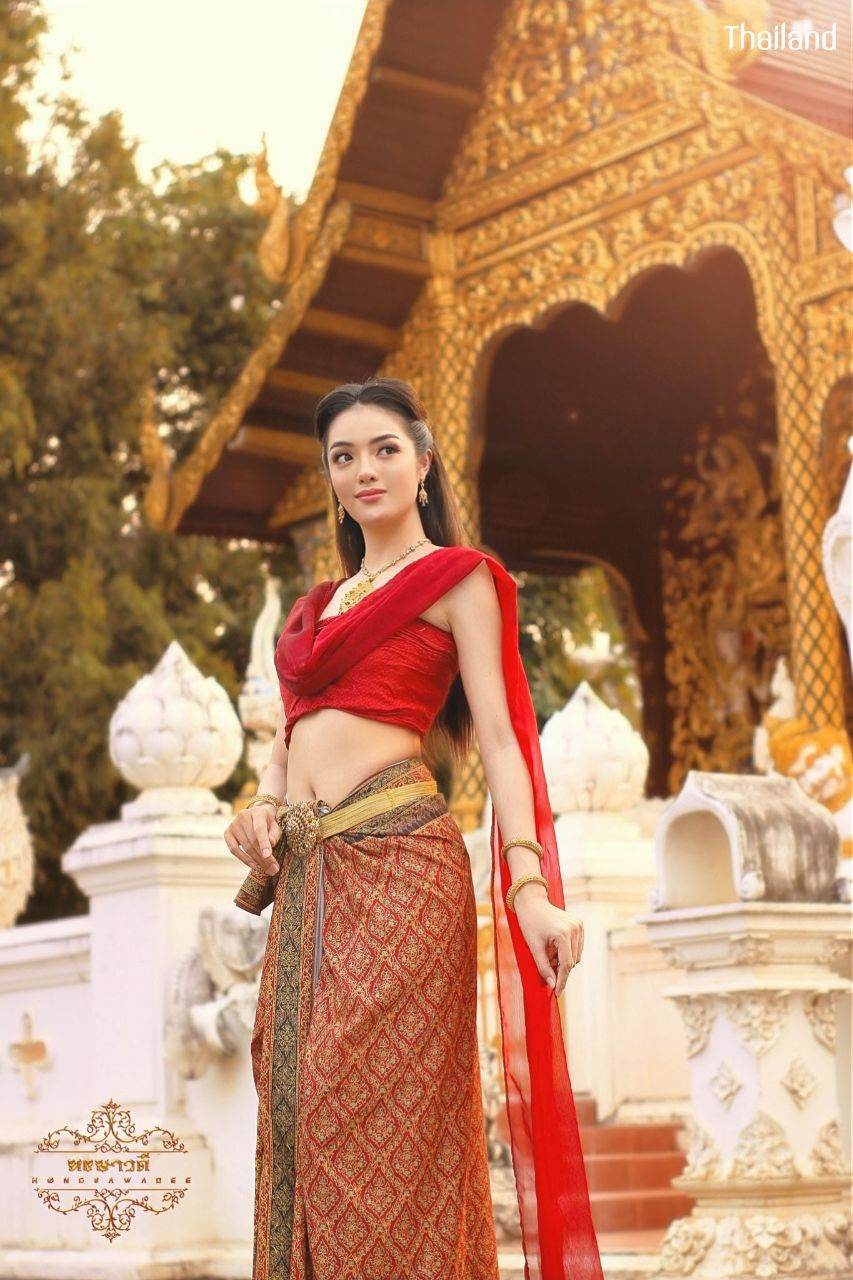 Thai antique costume of Ayutthaya kingdom. ✨ WAN THONG (วันทอง) | THAILAND 🇹🇭