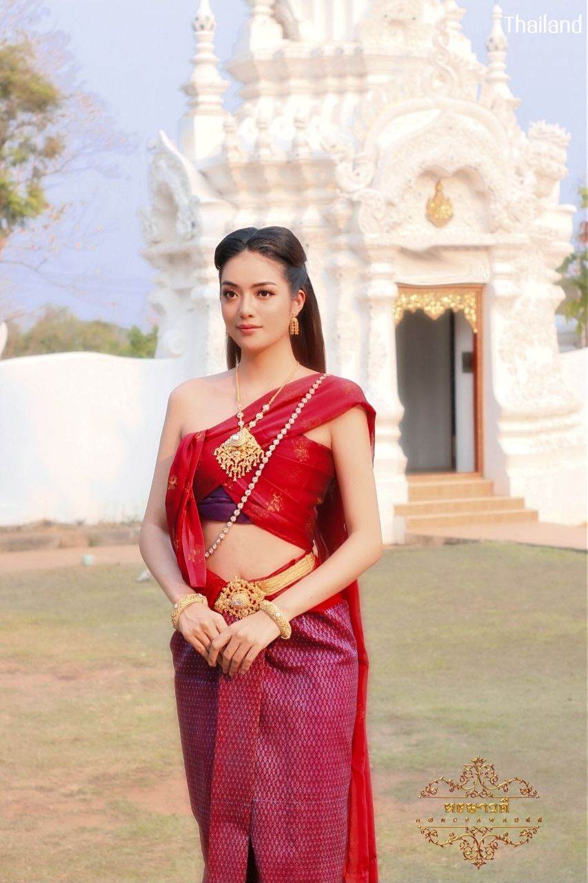 Thai antique costume of Ayutthaya kingdom. ✨ WAN THONG (วันทอง) | THAILAND 🇹🇭