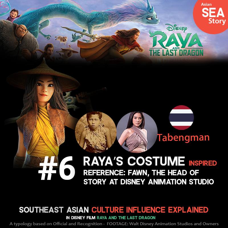 6.Raya’s Warrior Costume Inspired: Tabengman(ตะเบงมาน) Thai women Warrior Costume