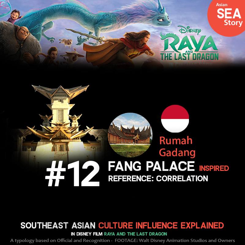 12.Fang Palace Inspired: Rumah Gadang house from West Sumatra, Indonesia