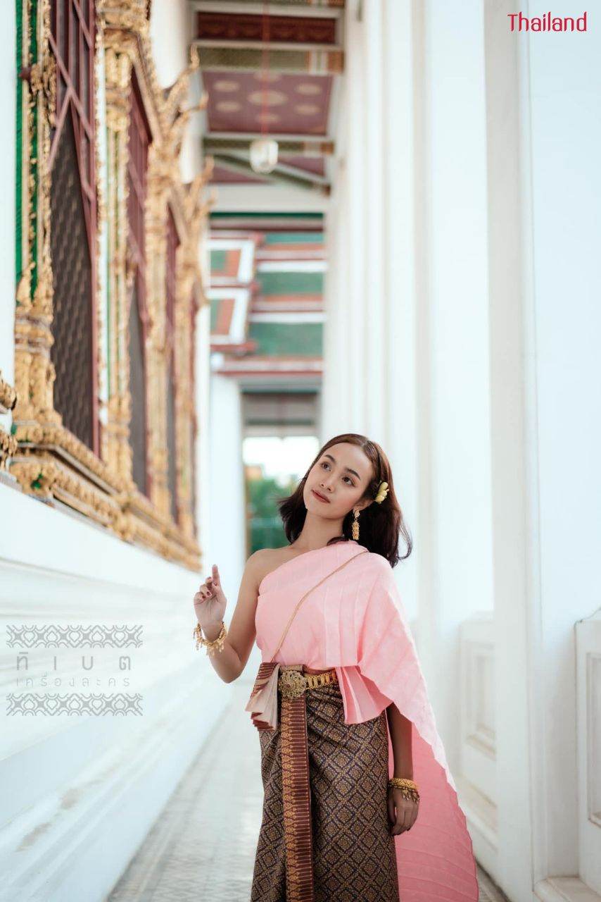 The Sbai, Thai dress (สไบ-ชุดไทย) | THAILAND 🇹🇭