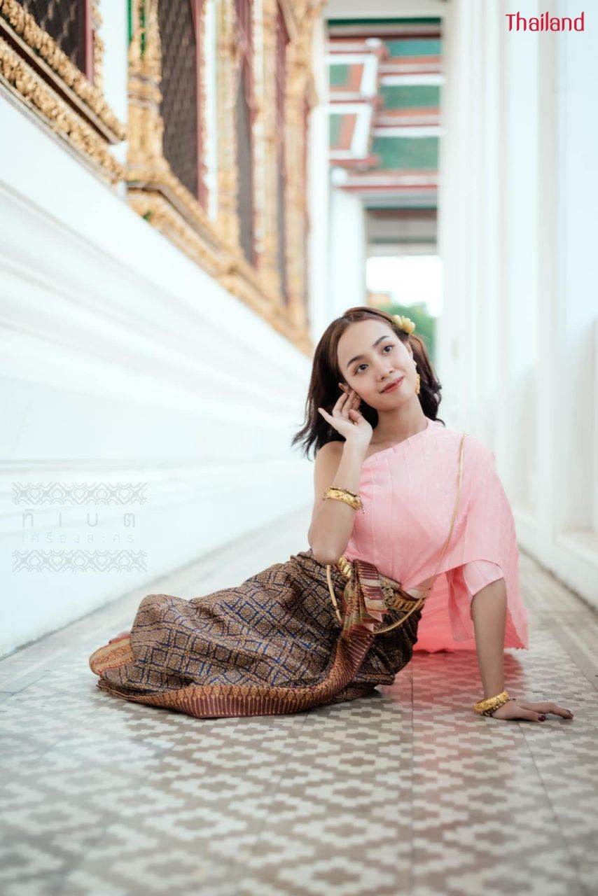 The Sbai, Thai dress (สไบ-ชุดไทย) | THAILAND 🇹🇭