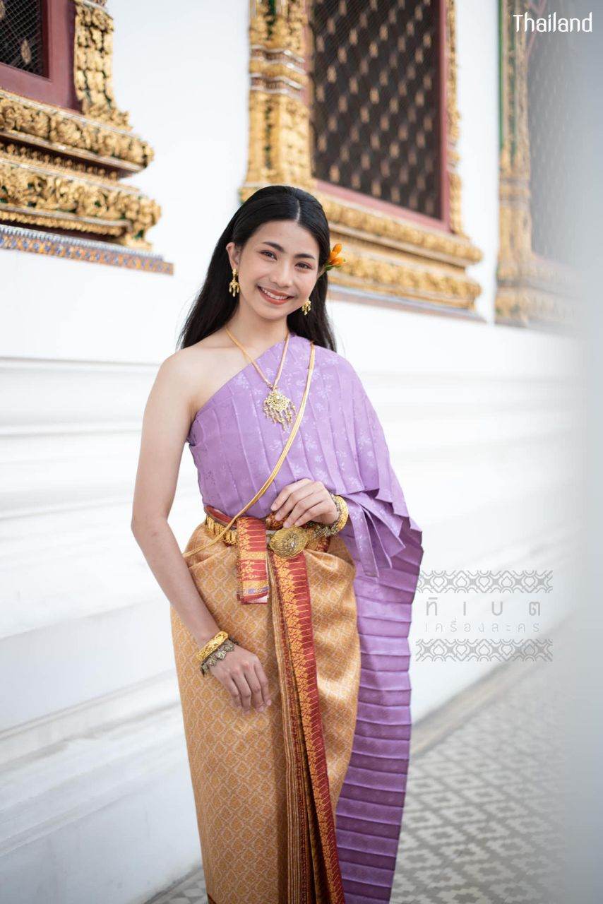 The Sbai, Thai dress (สไบ-ชุดไทย) | THAILAND 🇹🇭