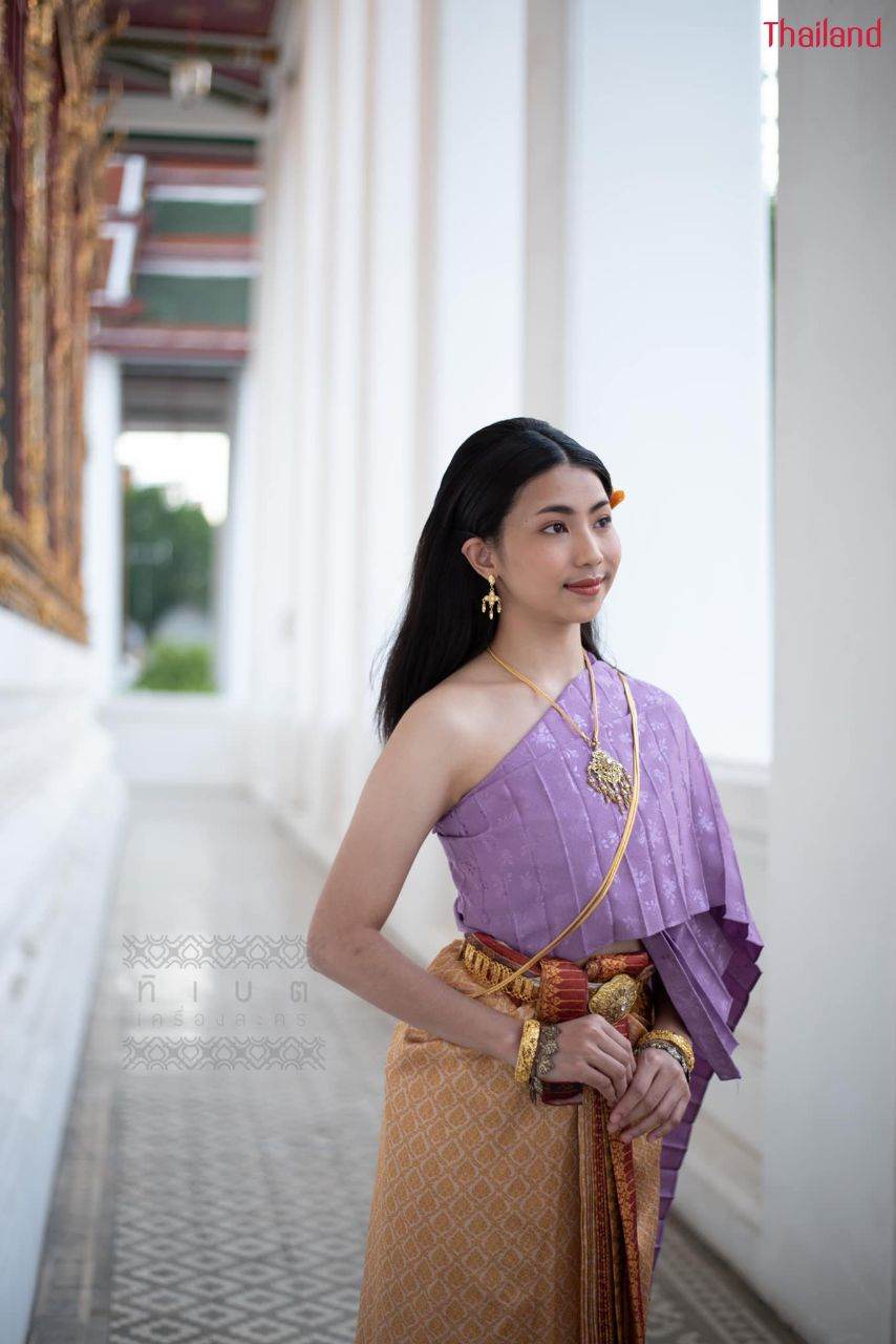 The Sbai, Thai dress (สไบ-ชุดไทย) | THAILAND 🇹🇭