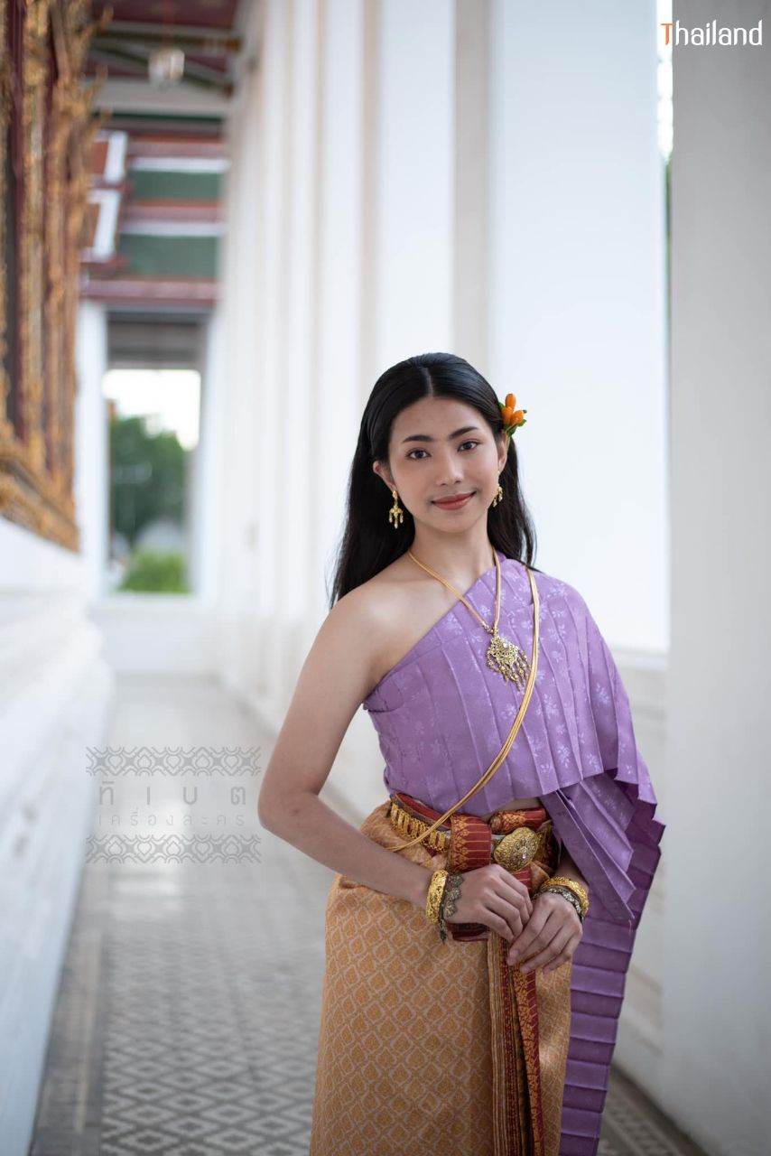 The Sbai, Thai dress (สไบ-ชุดไทย) | THAILAND 🇹🇭