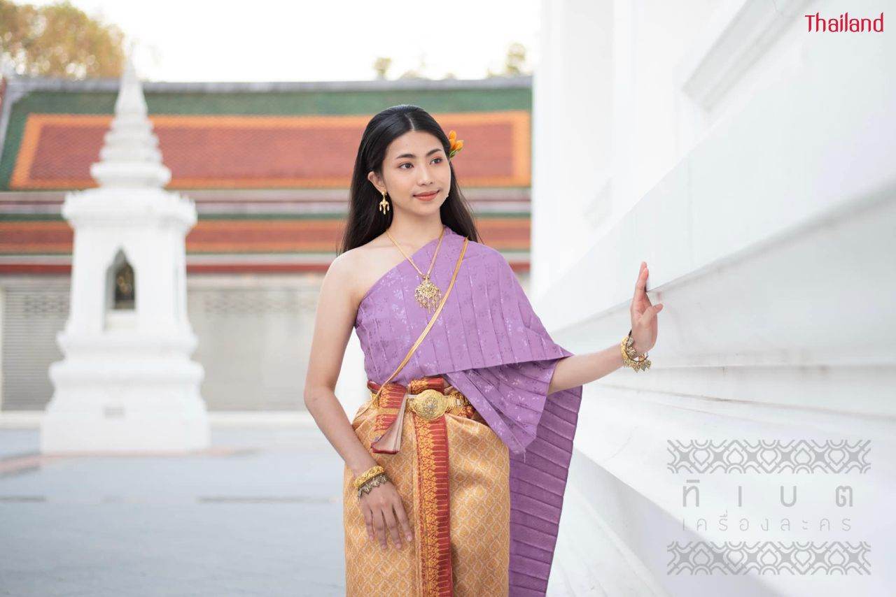 The Sbai, Thai dress (สไบ-ชุดไทย) | THAILAND 🇹🇭