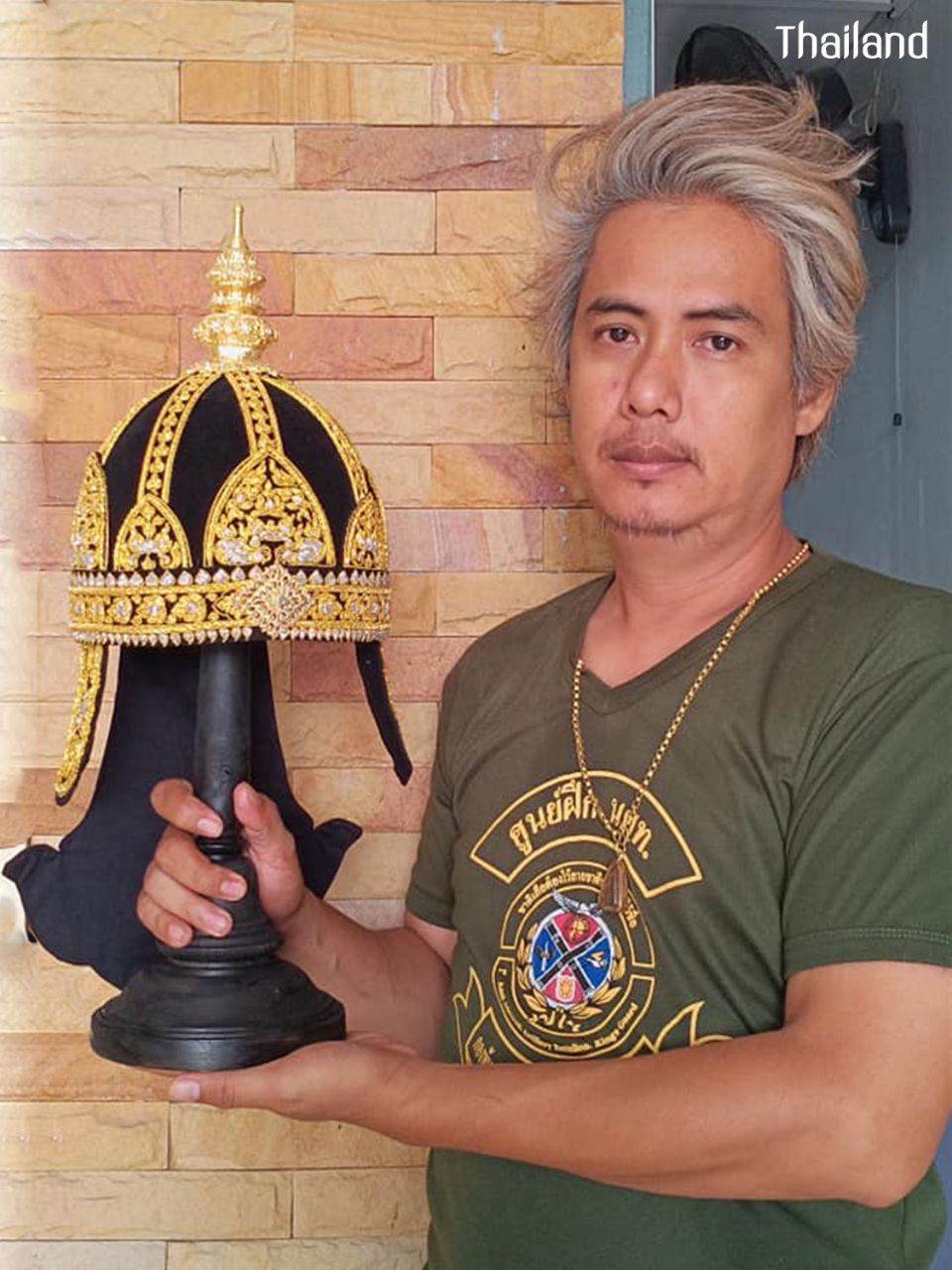 A hat in shape Phrapas "หมวกทรงประพาส" | THAILAND 🇹🇭