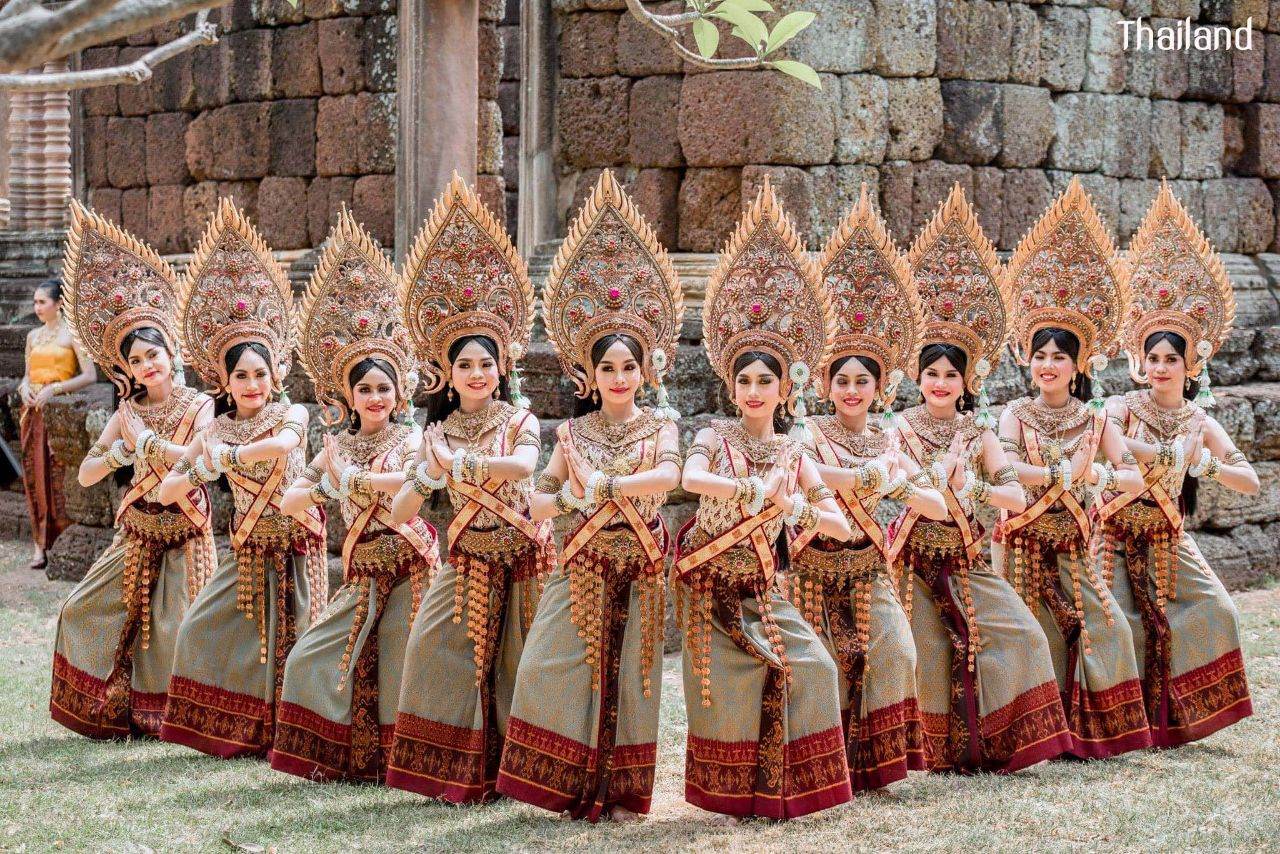 Thai Apsara - Thai Apsorn at Phanomrung Historical Park Buriram Province, 3 April 2020 | THAILAND 🇹🇭