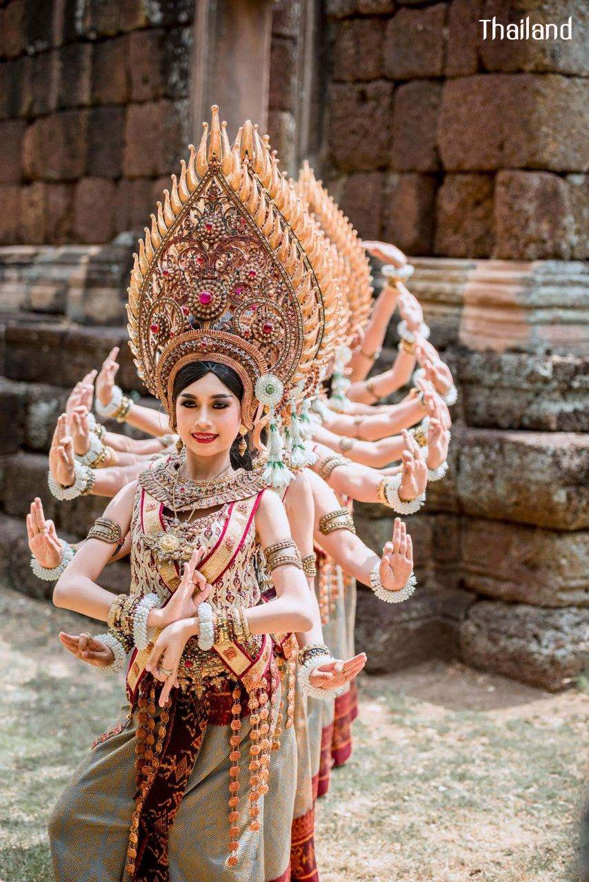 Thai Apsara - Thai Apsorn at Phanomrung Historical Park Buriram Province, 3 April 2020 | THAILAND 🇹🇭