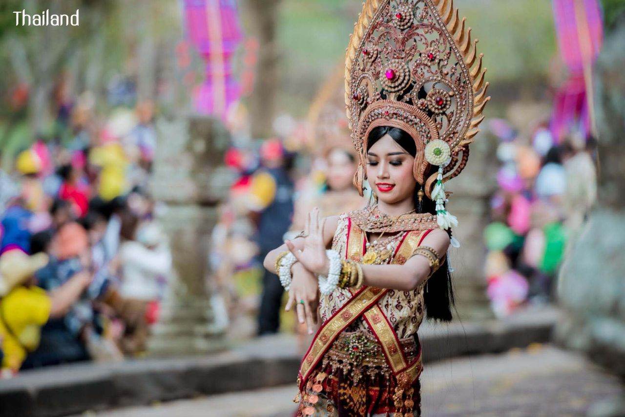 Thai Apsara - Thai Apsorn at Phanomrung Historical Park Buriram Province, 3 April 2020 | THAILAND 🇹🇭