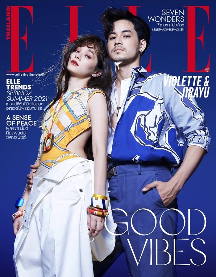 เก้า จิรายุ & วี วิโอเลต @ Elle Thailand February 2021
