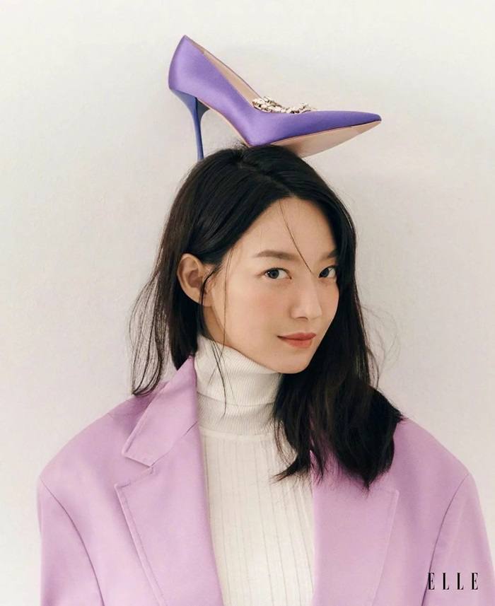 Shin Min A @ ELLE Singapore February 2021