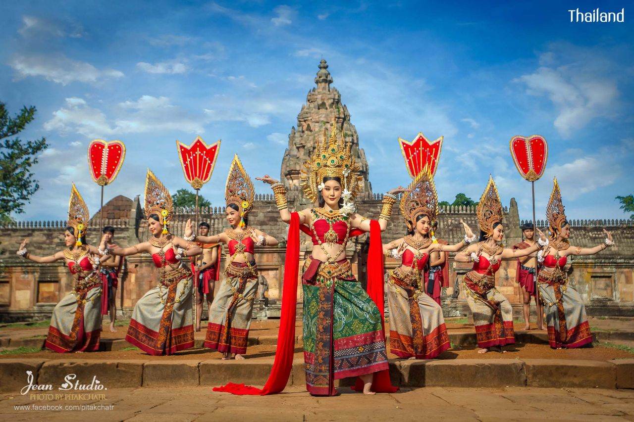 Thai Apsara - Thai Apsorn at Phanomrung Historical Park Buriram Province | THAILAND 🇹🇭