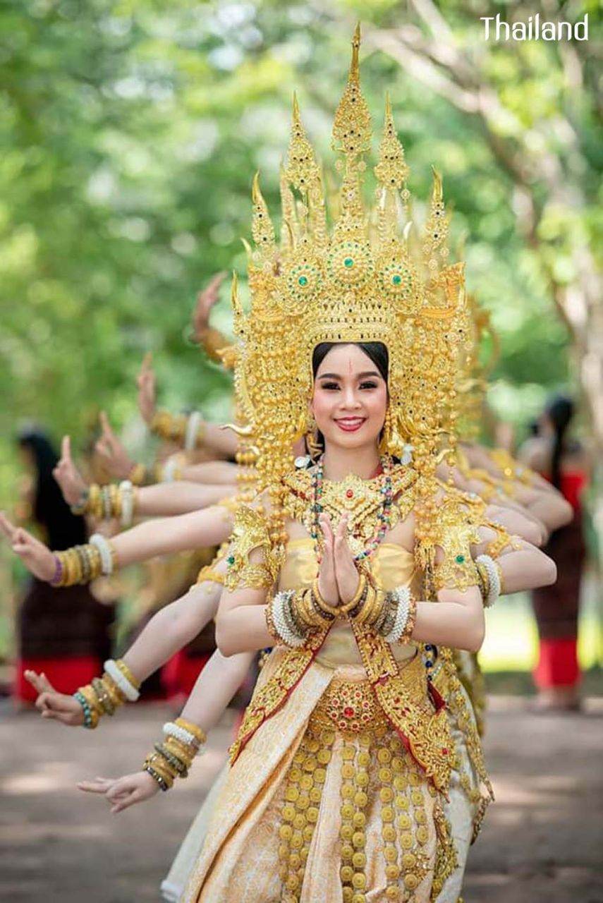 Thai Apsara - Thai Apsorn at Phanomrung Historical Park Buriram Province | THAILAND 🇹🇭