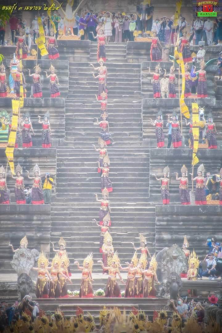 Thai Apsara - Thai Apsorn at Phanomrung Historical Park Buriram Province | THAILAND 🇹🇭