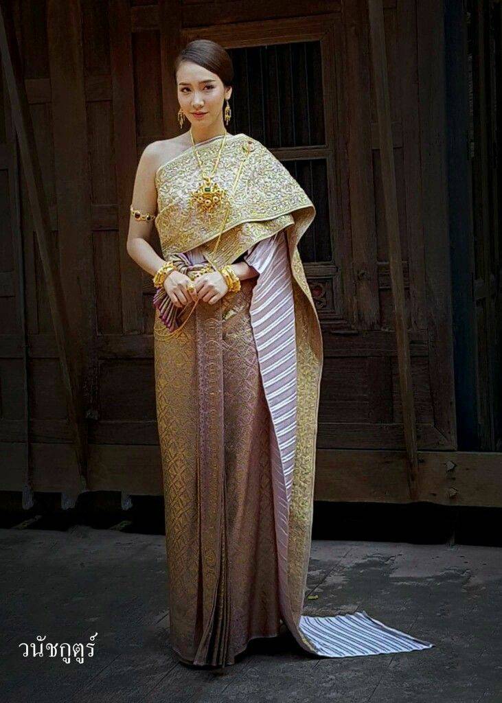 Sbai Thai dress: Thailand 🇹🇭ชุดไทยจักรพรรดิ