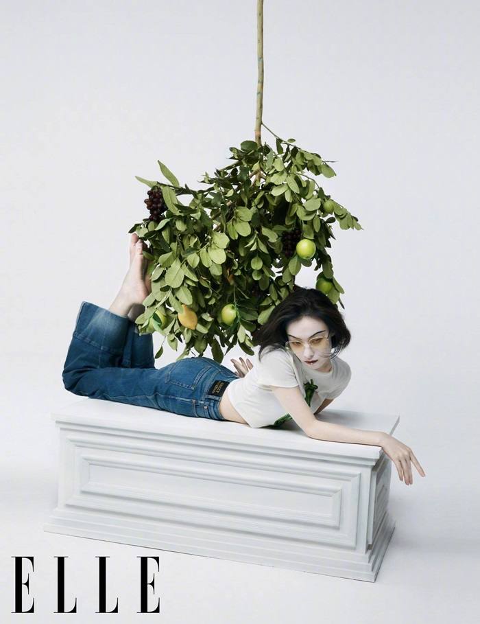 Ni Ni @ ELLE China February 2021