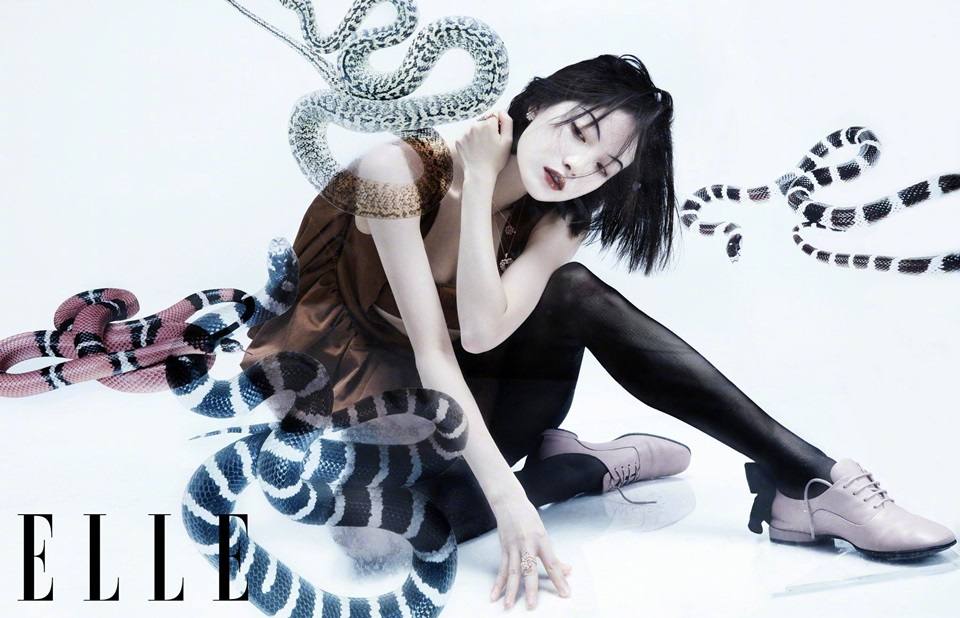Ni Ni @ ELLE China February 2021