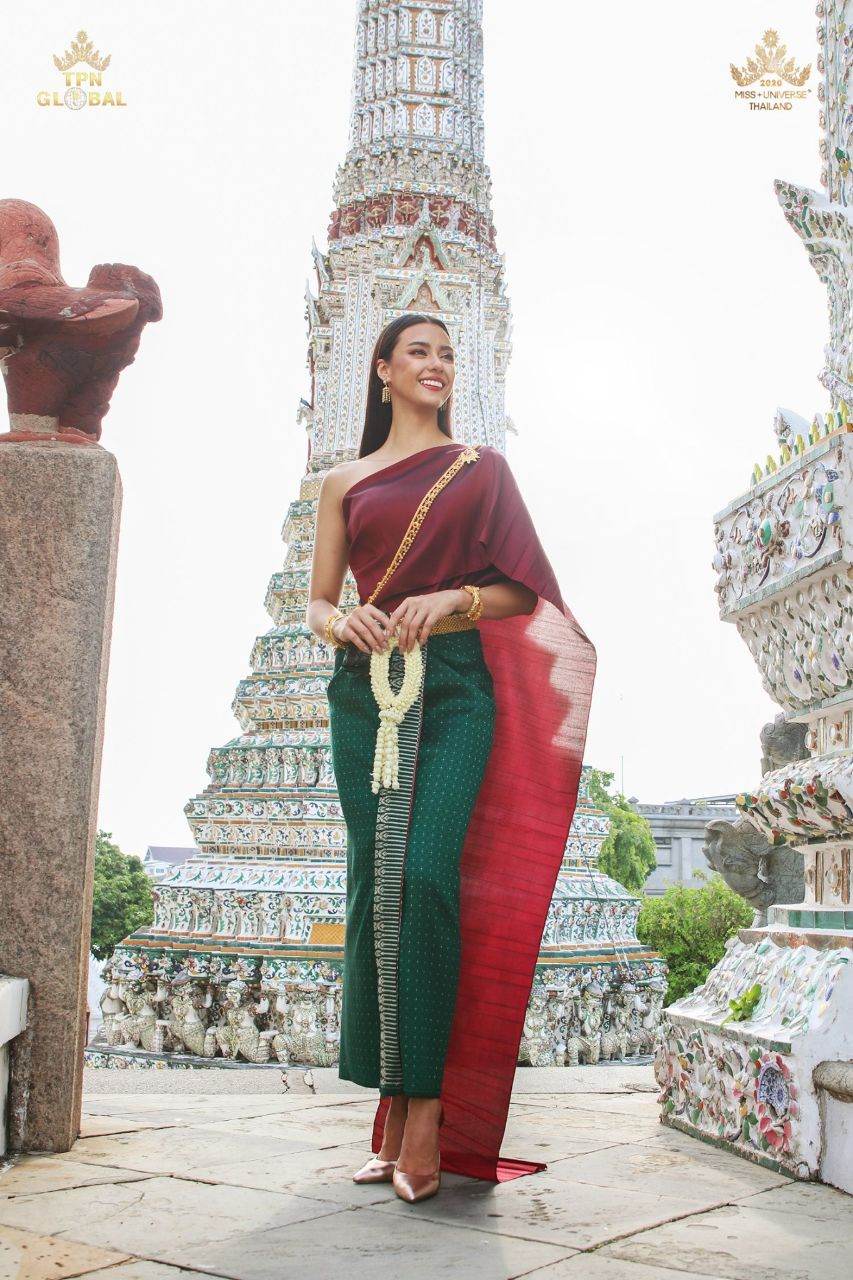 THAI DRESS, ชุดไทย by Amanda Chalisa Obdam, Miss Universe Thailand 2020 | THAILAND 🇹🇭