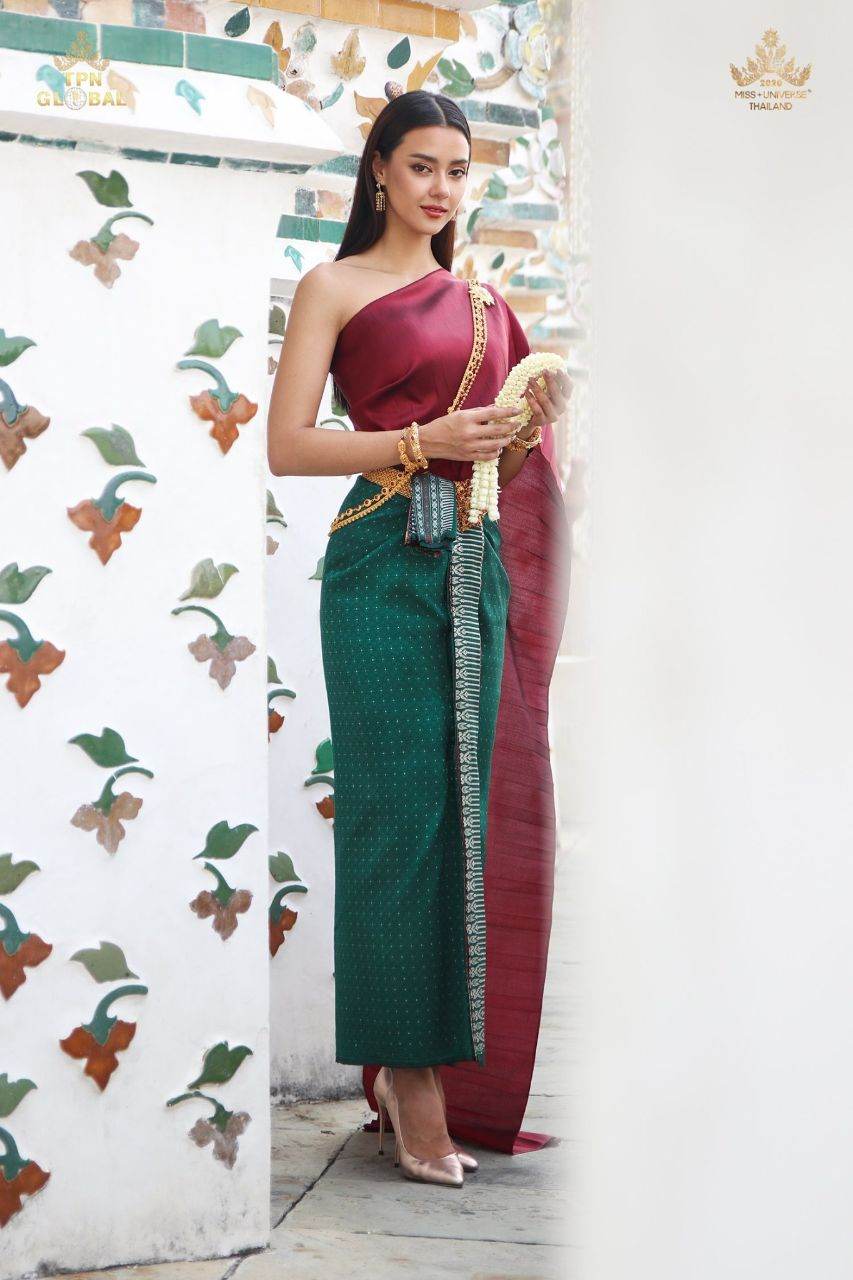 THAI DRESS, ชุดไทย by Amanda Chalisa Obdam, Miss Universe Thailand 2020 | THAILAND 🇹🇭