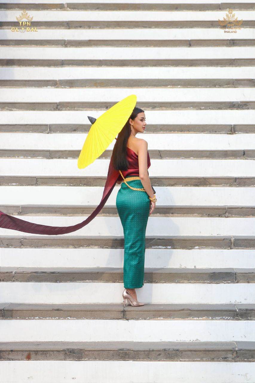 THAI DRESS, ชุดไทย by Amanda Chalisa Obdam, Miss Universe Thailand 2020 | THAILAND 🇹🇭