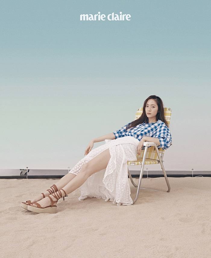 Krystal Jung @ Marie Claire Korea April 2021