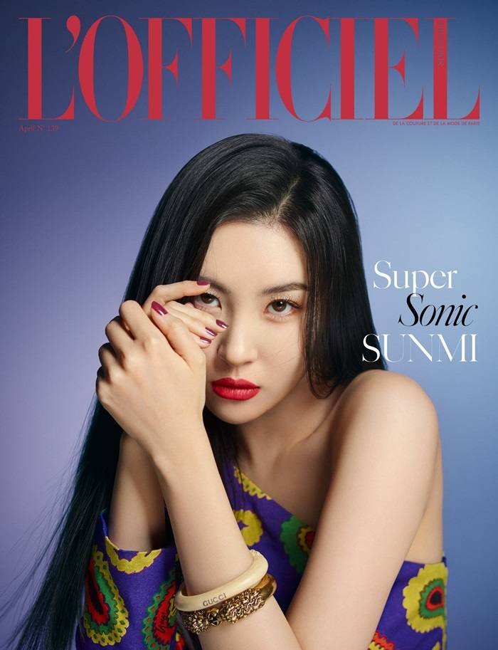 Sunmi @ L'Officiel Singapore April 2021