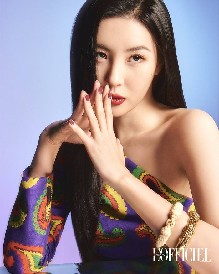 Sunmi @ L'Officiel Singapore April 2021