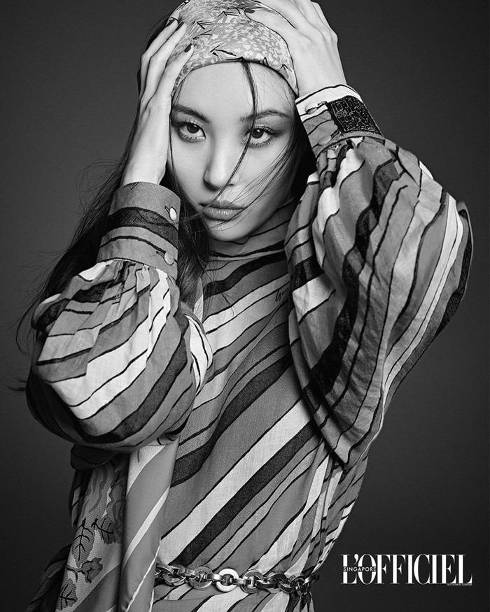 Sunmi @ L'Officiel Singapore April 2021
