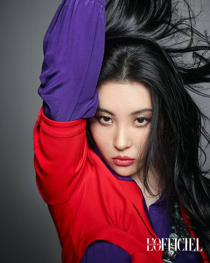 Sunmi @ L'Officiel Singapore April 2021
