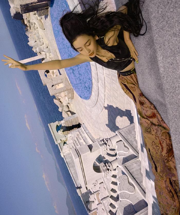 Angelababy @ T Magazine China April 2021