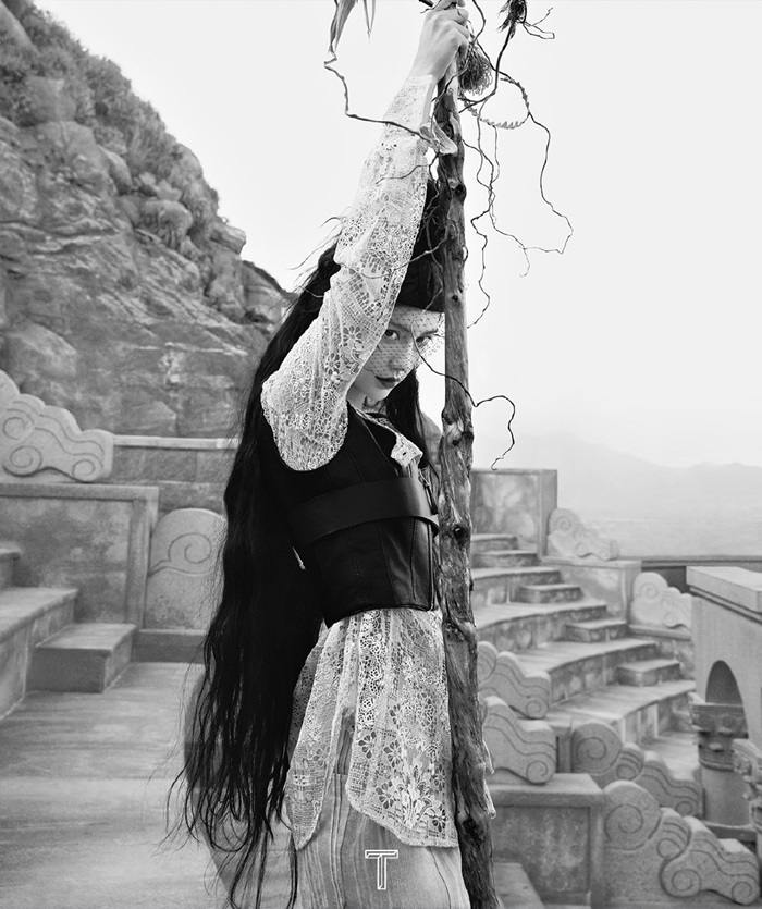 Angelababy @ T Magazine China April 2021