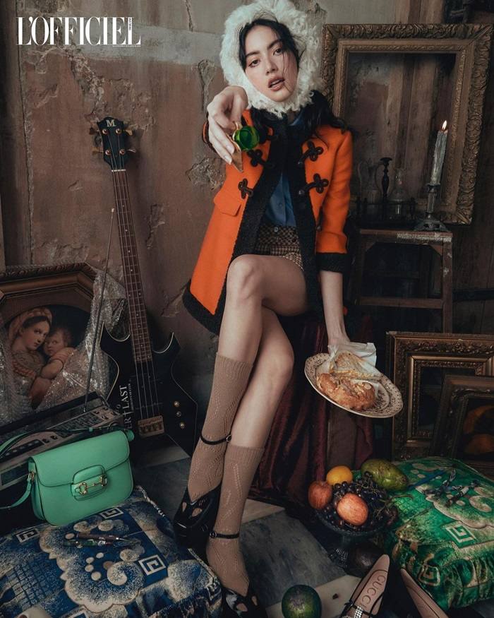 ใหม่-ดาวิกา @ L'Officiel Thailand October 2020