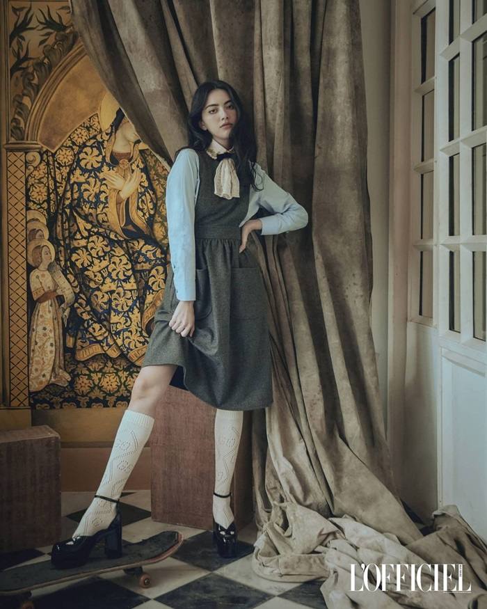 ใหม่-ดาวิกา @ L'Officiel Thailand October 2020