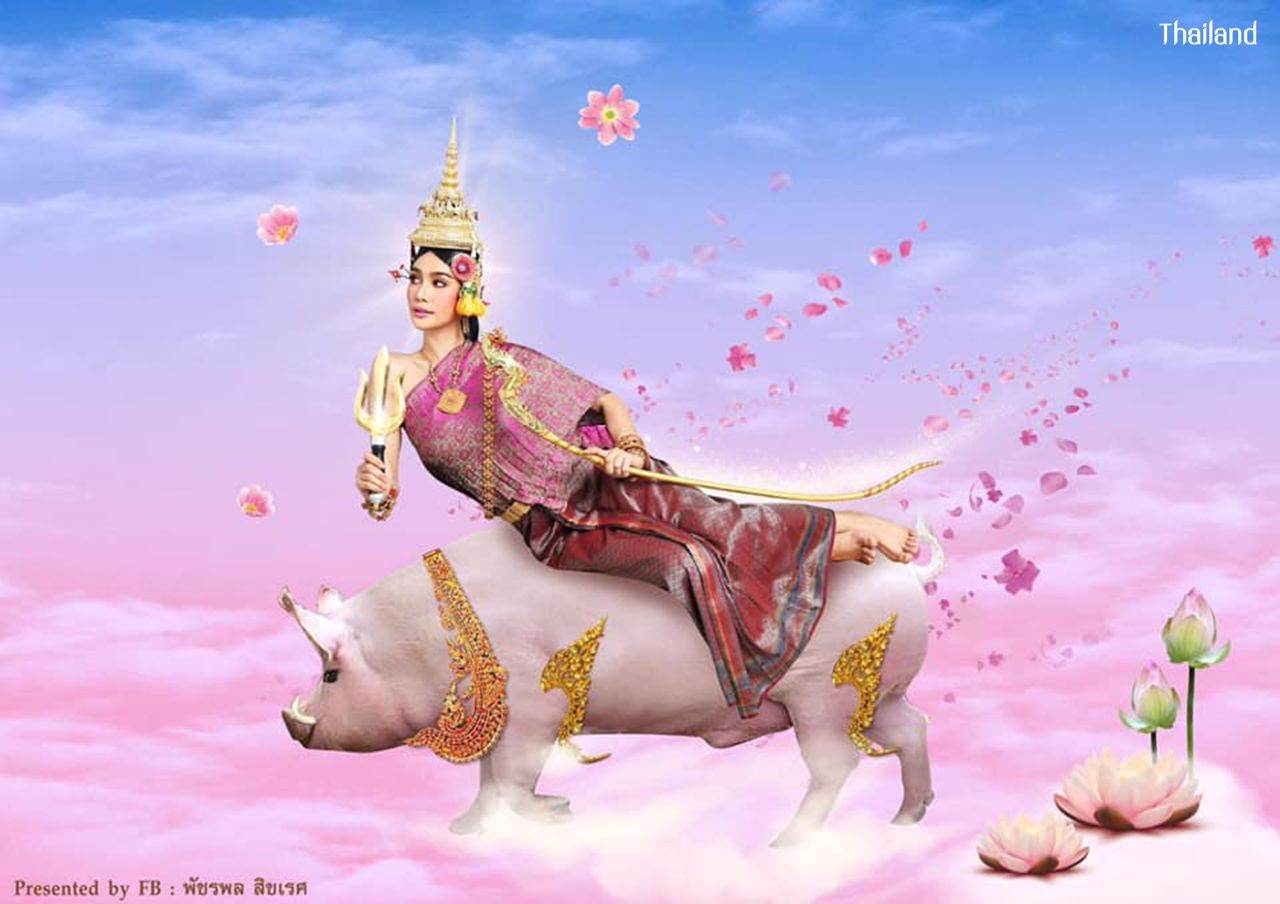 SONGKRAN LADY "รากษสเทวี, Rak Sod Devi" | THAILAND 🇹🇭