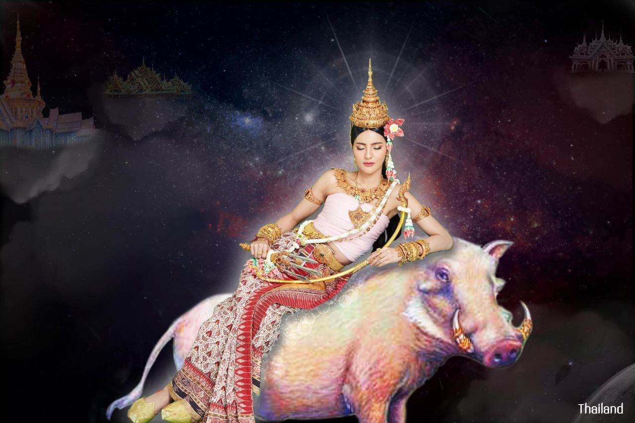 SONGKRAN LADY "รากษสเทวี, Rak Sod Devi" | THAILAND 🇹🇭
