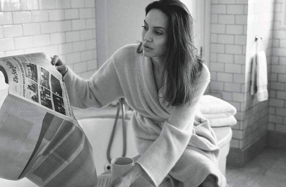 Angelina Jolie @ Vogue UK March 2021